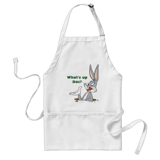 WAT IS UP DOC?™ BUGS BUNNY™ Rabbit Hole Standaard Schort (Voorkant)