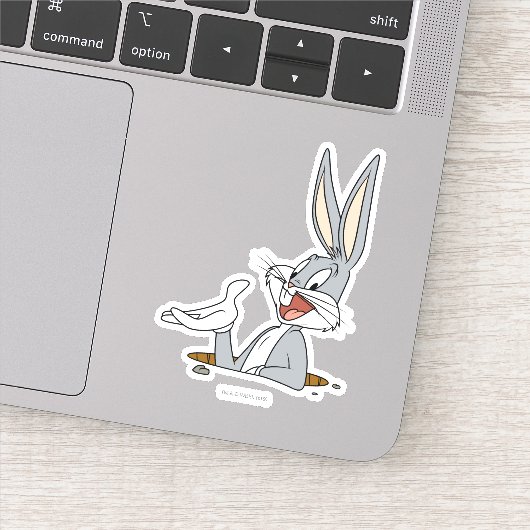 WAT IS UP DOC?™ BUGS BUNNY™ Rabbit Hole Sticker (Detail)