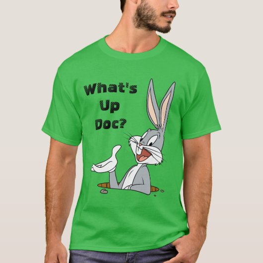 WAT IS UP DOC?™ BUGS BUNNY™ Rabbit Hole T-shirt (Voorkant)