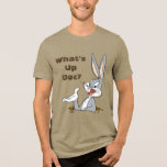 WAT IS UP DOC?™ BUGS BUNNY™ Rabbit Hole Tri-Blend Shirt<br><div class="desc">LOONEY TUNES™ | Bekijk deze BUGS BUNNY™ Rabbit Hole artwork! Klik op de aanpassingsknop om te beginnen met het personaliseren van uw eigen LOONEY TUNES™ merchandise!</div>