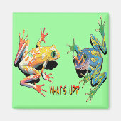 Wat is Up Frogs? Magneet (Voorkant)