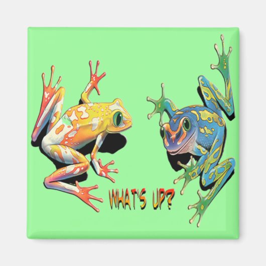 Wat is Up Frogs? Magneet (Voorkant)