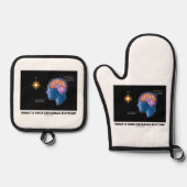 Wat is uw Circadiaans ritme? Ovenwant & Pannenlap Set (Voorkant)