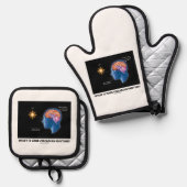 Wat is uw Circadiaans ritme? Ovenwant & Pannenlap Set (Voorkant / Achterkant)