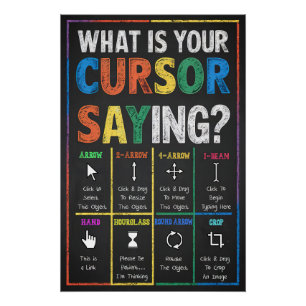 Wat is uw Cursor Gezegde Poster