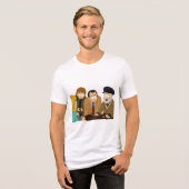 "Wat Is Uw Naam" Tri-Blend Shirt (Voorkant volledig)