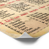 Wat is uw piratennaam, Pirate Decoration Poster (Hoek)