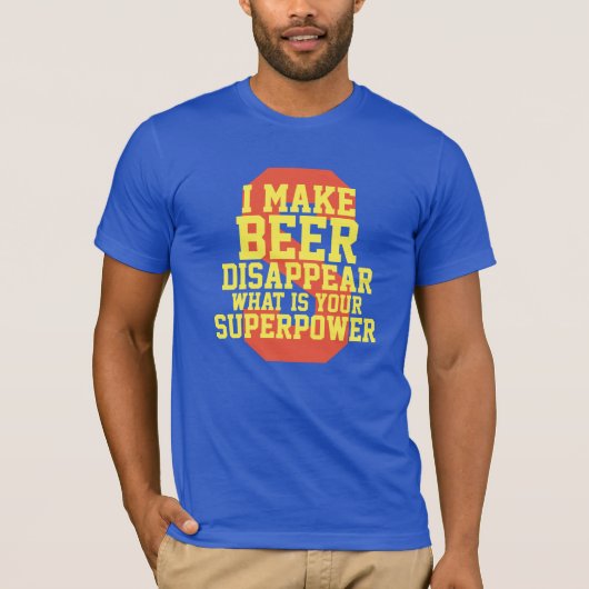 Wat is uw Superpower Funny Cartoon? T-shirt (Voorkant)