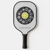 Wat is uw teken? (laat mensen weten) pickleball paddle (Achterkant)