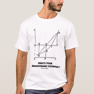 Wat is uw thermodynamisch potentieel? Chem/Fysica T-shirt