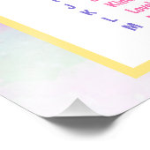 Wat is uw Unicorn Name Game Foto Afdruk (Hoek)