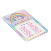 Wat is uw Unicorn Name Game Magneet (Rechterzijde)