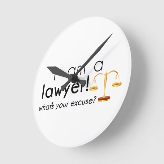 wat is uw verontschuldiging? ronde klok (Hoek)