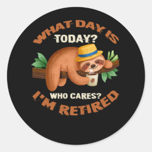Wat is vandaag de dag die me bang maakt dat ik in ronde sticker