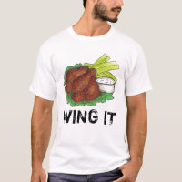 WAT IT BBQ Buffalo Barbecue Chicken Wings Foodie