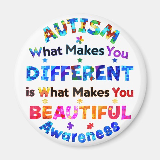 Wat je anders maakt, is bemoedigend. magneet (Voorkant)