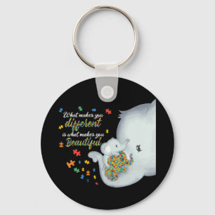 Wat je anders maakt is wat je schoonmaakt sleutelhanger