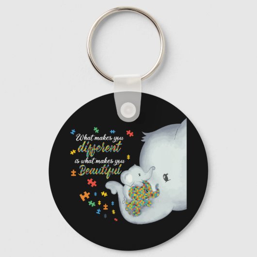 Wat je anders maakt is wat je schoonmaakt sleutelhanger (Voorkant)