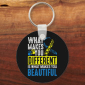 Wat je anders maakt is wat je schoonmaakt sleutelhanger (Voorkant)