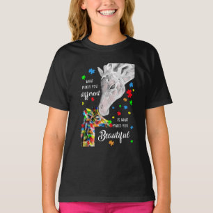 Wat je anders maakt, maakt je mooi t-shirt