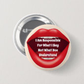 Wat je begrijpt Button (Voorkant /achterkant)