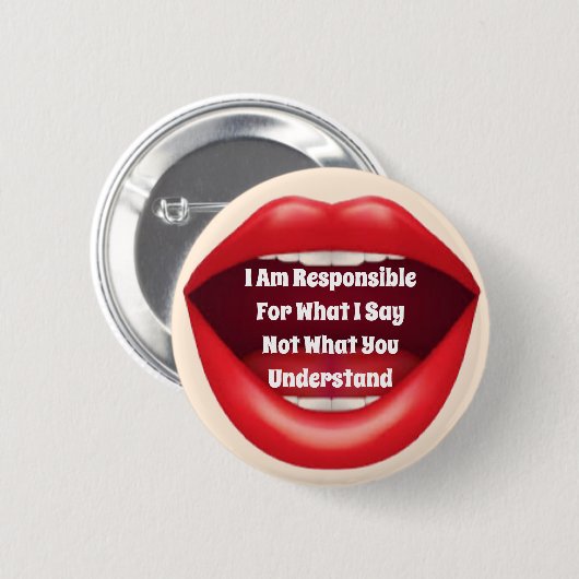 Wat je begrijpt Button (Voorkant /achterkant)