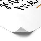 Wat je belangrijk vindt, motivatie, inspirerend ci poster (Hoek)