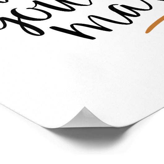 Wat je belangrijk vindt, motivatie, inspirerend ci poster (Hoek)