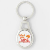 Wat je denkt, wordt je sleutelhanger (Voorkant)