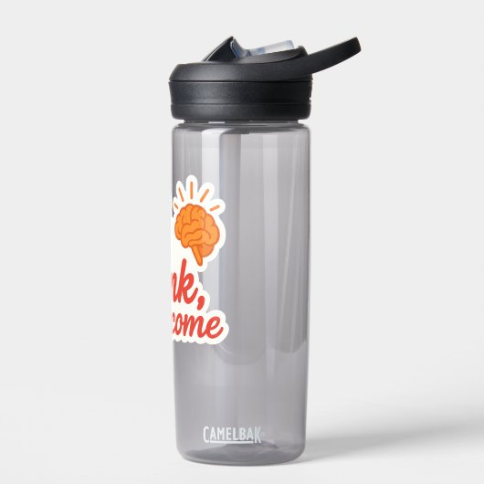 Wat je denkt, wordt je waterfles (Links)