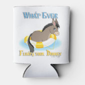 Wat je Donkey ook drijft Blikjeskoeler (Voorkant)