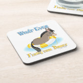 Wat je Donkey ook drijft Drankjes Onderzetter (Linkerzijde)