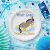 Wat je Donkey ook drijft Papieren Bordje (Feest)