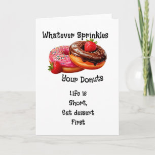 Wat je donuts ook zijn kaart