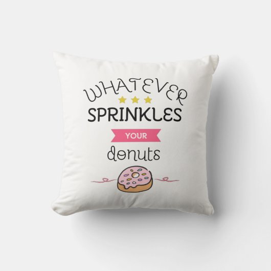 Wat je donuts ook zijn kussen (Voorkant)