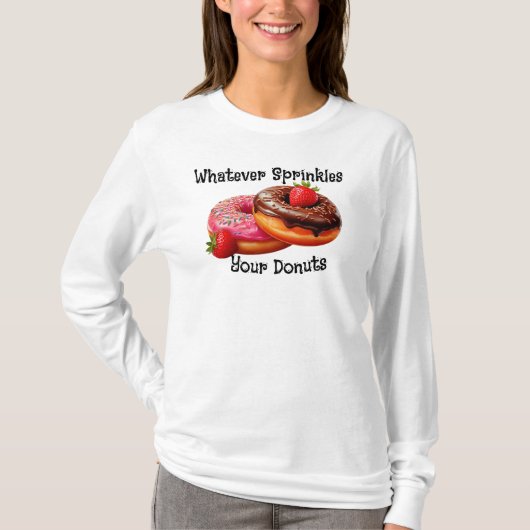 Wat je donuts ook zijn t-shirt (Voorkant)