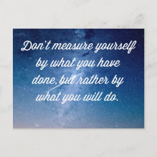 Wat je gaat doen Quote Briefkaart