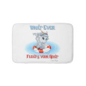 Wat je geit ook drijft badmat (Voorkant)