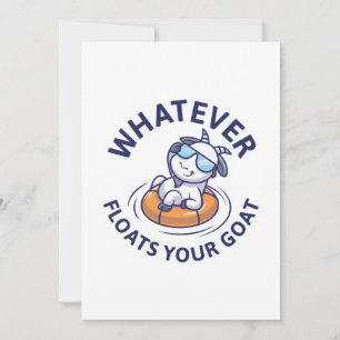 Wat je geit ook drijft bedankkaart