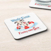 Wat je geit ook drijft drankjes onderzetter (Linkerzijde)