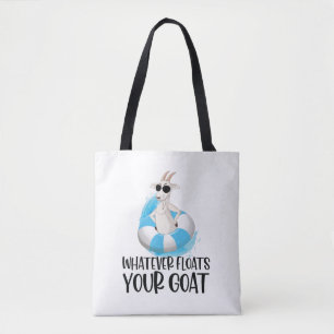 Wat je geit ook drijft Leuke geit liefhebber tote Bag