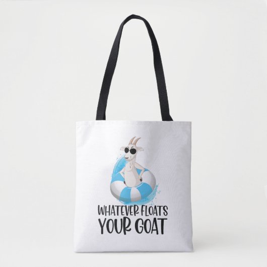 Wat je geit ook drijft Leuke geit liefhebber tote Bag (Voorkant)