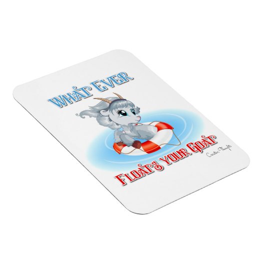 Wat je geit ook drijft magneet (Rechterzijde)