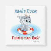 Wat je geit ook drijft magneet (Voorkant)