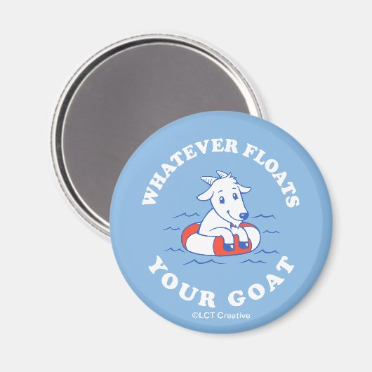 Wat je geit ook drijft magneet (Voorkant / Achterkant)