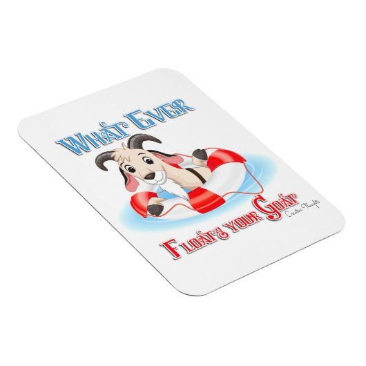 Wat je geit ook drijft magneet (Rechterzijde)