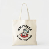Wat je geit ook drijft tote bag (Voorkant)