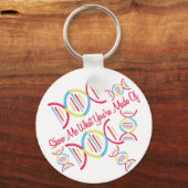 Wat je hebt gemaakt sleutelhanger (Voorkant)