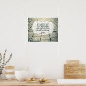 Wat je het meeste wilt poster (Keuken)