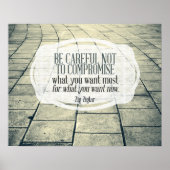 Wat je het meeste wilt poster (Voorkant)